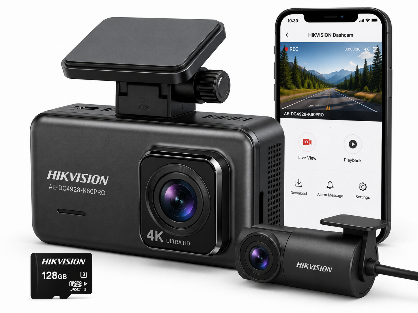Dash Camera AE-DC4928-K60PRO