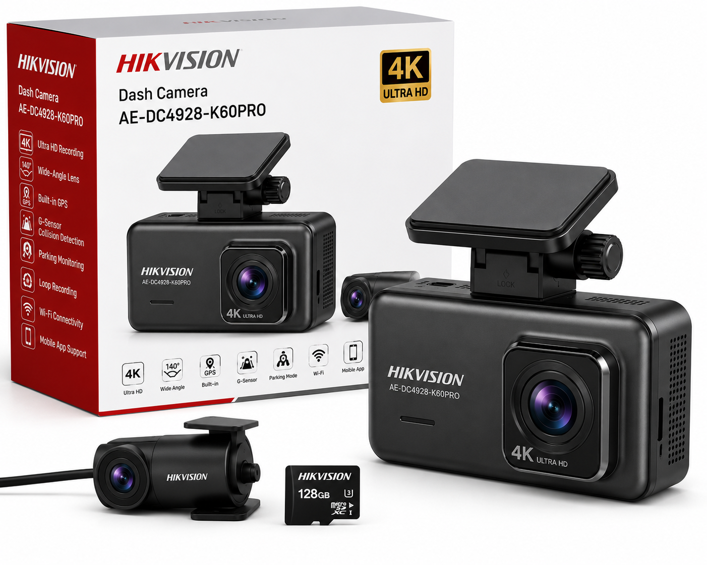 Dash Camera AE-DC4928-K60PRO - Image 3